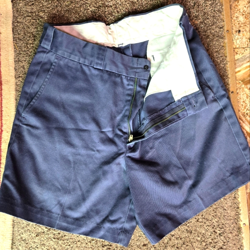 Big Mac vintage navy work shorts sz34L - Picture 1 of 5